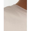 Jack&jones 12273120 0 Yaka Erkek Tshirt - Bej