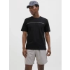 Jack&jones 12273120 0 Yaka Erkek Tshirt - Siyah