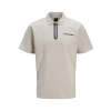 Jack&jones 12273127 Yakali Erkek Tshirt - Bej