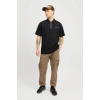 Jack&jones 12273127 Yakali Erkek Tshirt - Siyah