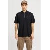 Jack&jones 12273127 Yakali Erkek Tshirt - Siyah