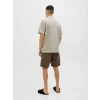 Jack&jones 12279177 Erkek Tshirt - Bej