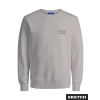 Jack&jones 12290659 0 Yaka Erkek Sweat - Gri