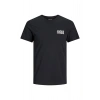 Jack&jones 12151955 0 Yaka Erkek Tshirt - Siyah