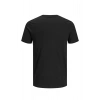 Jack&jones 12151955 0 Yaka Erkek Tshirt - Siyah