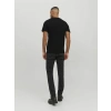 Jack&jones 12156102 V Yaka Erkek Tshirt - Siyah