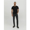 Jack&jones 12156102 V Yaka Erkek Tshirt - Siyah