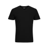 Jack&jones 12156102 V Yaka Erkek Tshirt - Siyah