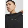 Jack&jones 12234746 0 Yaka Erkek Tshirt - Siyah