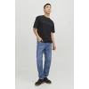 Jack&jones 12234746 0 Yaka Erkek Tshirt - Siyah