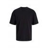 Jack&jones 12254412 0 Yaka Erkek Tshirt - Siyah