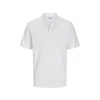 Jack&Jones 12270150 Yakali Erkek Tshirt - Beyaz