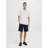 Jack&Jones 12270150 Yakali Erkek Tshirt - Beyaz