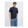 Jack&Jones 12270150 Yakali Erkek Tshirt - Lacivert