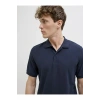 Jack&Jones 12270150 Yakali Erkek Tshirt - Lacivert