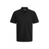 Jack&Jones 12270150 Yakali Erkek Tshirt - Siyah