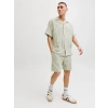 JACK&JONES 12274413 ERKEK SORT - YESIL CIZGILI
