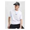 Jack&jones 12278787 0 Yaka Erkek Tshirt - Beyaz