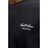 Jack&jones 12287990 0 Yaka Erkek Tshirt - Siyah