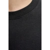 Jack&Jones 12288113 0 Yaka Erkek Tshirt - Siyah