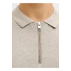 Jack&Jones 12288260 Yakali Erkek Tshirt - Bej