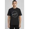Jack&jones 12288377 0 Yaka Erkek Tshirt - Siyah