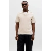 Jack&Jones 12288418 Yakali Erkek Tshirt - Bej