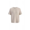 Jack&Jones 12288582 0 Yaka Erkek Tshirt - Bej