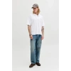 Jack&Jones 12288877 Yakali Erkek Tshirt - Beyaz