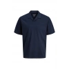 Jack&Jones 12288948 Yakali Erkek Tshirt - Lacivert