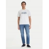 Jack&Jones 12289880 0 Yaka Erkek Tshirt - Beyaz