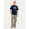 Jack&Jones 12289880 0 Yaka Erkek Tshirt - Lacivert