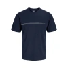 Jack&jones 12289936 0 Yaka Erkek Tshirt - Lacivert