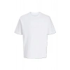 Jack&Jones 12289941 0 Yaka Erkek Tshirt - Beyaz