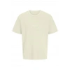 Jack&Jones 12289941 0 Yaka Erkek Tshirt - Krem