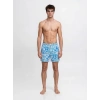 Jack&Jones 12291426 Erkek Deniz Sort - Mavi Desenli