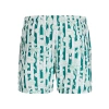 Jack&Jones 12291426 Erkek Deniz Sort - Yesil Desenli