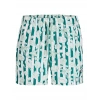 Jack&Jones 12291426 Erkek Deniz Sort - Yesil Desenli