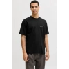 Jack&jones 12292397 0 Yaka Erkek Tshirt - Siyah