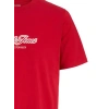 Jack&jones 12297893 0 Yaka Erkek Tshirt - Kirmizi