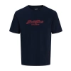 Jack&jones 12297893 0 Yaka Erkek Tshirt - Lacivert