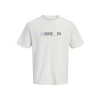 Jack&jones 12297899 0 Yaka Erkek Tshirt - Gri