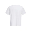 Jack&Jones 12298018 0 Yaka Erkek Tshirt - Beyaz