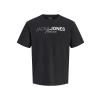 Jack&Jones 12298018 0 Yaka Erkek Tshirt - Siyah