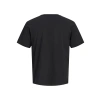 Jack&Jones 12298018 0 Yaka Erkek Tshirt - Siyah
