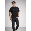 Jakc&jones 12292403 0 Yaka Erkek Tshirt - Siyah