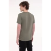 Kinetix Cz Jk 11bs101 0 Yaka Erkek Tshirt - Haki