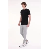 Kinetix Pam C 11sn220 0 Yaka Erkek Tshirt - Siyah