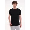 Kinetix Pam C 11sn220 0 Yaka Erkek Tshirt - Siyah
