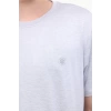 Lumberjack 0 Yaka Ted 11c-prf3006 Erkek Tshirt - Beyaz Muline
